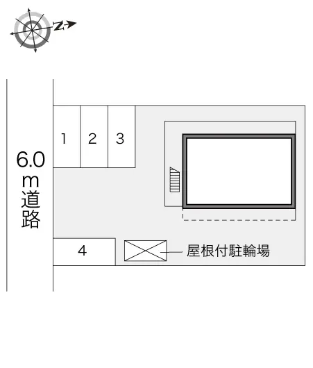 前橋市朝日町１丁目 月極駐車場